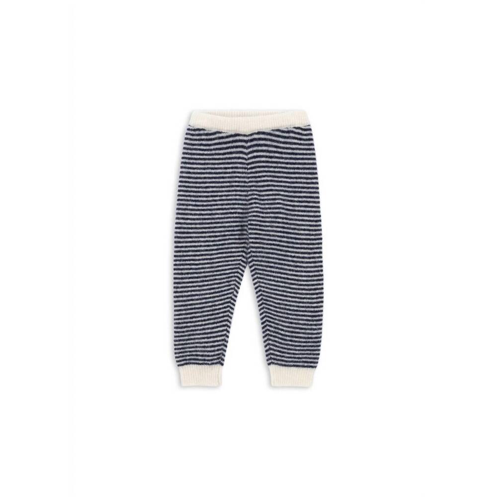 NEW KONGES SLØJD kids' berle knit pants in blue butter